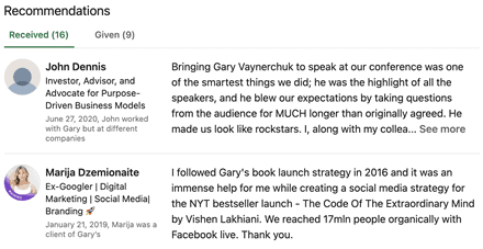 Reputation Through Recommendation And Skills