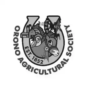 Colorful logo of the Ontario Agricultural Society featuring a rooster, cow, and tractor emblem representing agricultural community and heritage in Ontario.