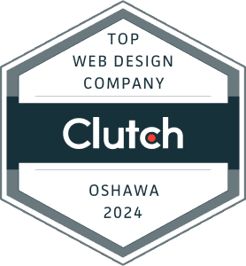 Professional web design services in Oshawa and Durham Region by Clutch, a top-ranked web design company in Bowmanville.