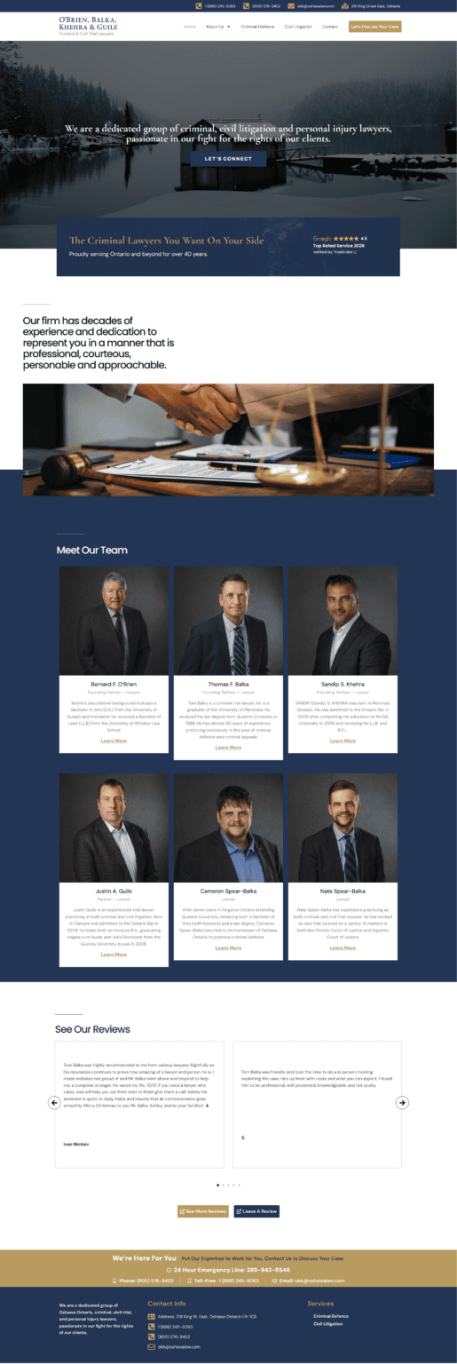 Modern web design services in Oshawa and Durham Region, offering custom website solutions for businesses in Bowmanville and surrounding areas.