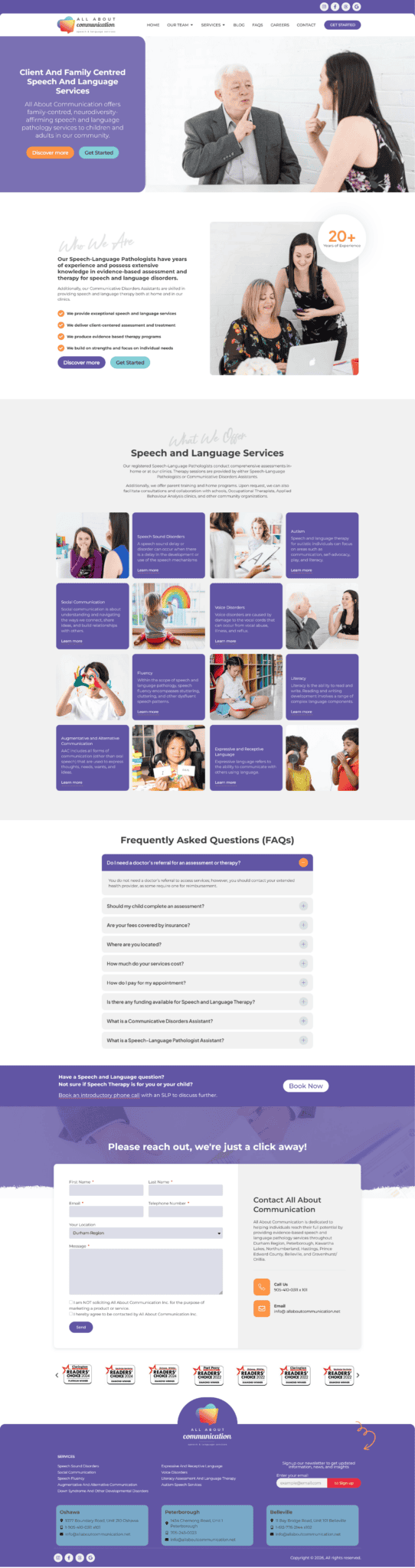 Professional web design services in Oshawa and Durham Region, including Bowmanville. Custom websites tailored to your business needs to enhance online presence and drive growth.